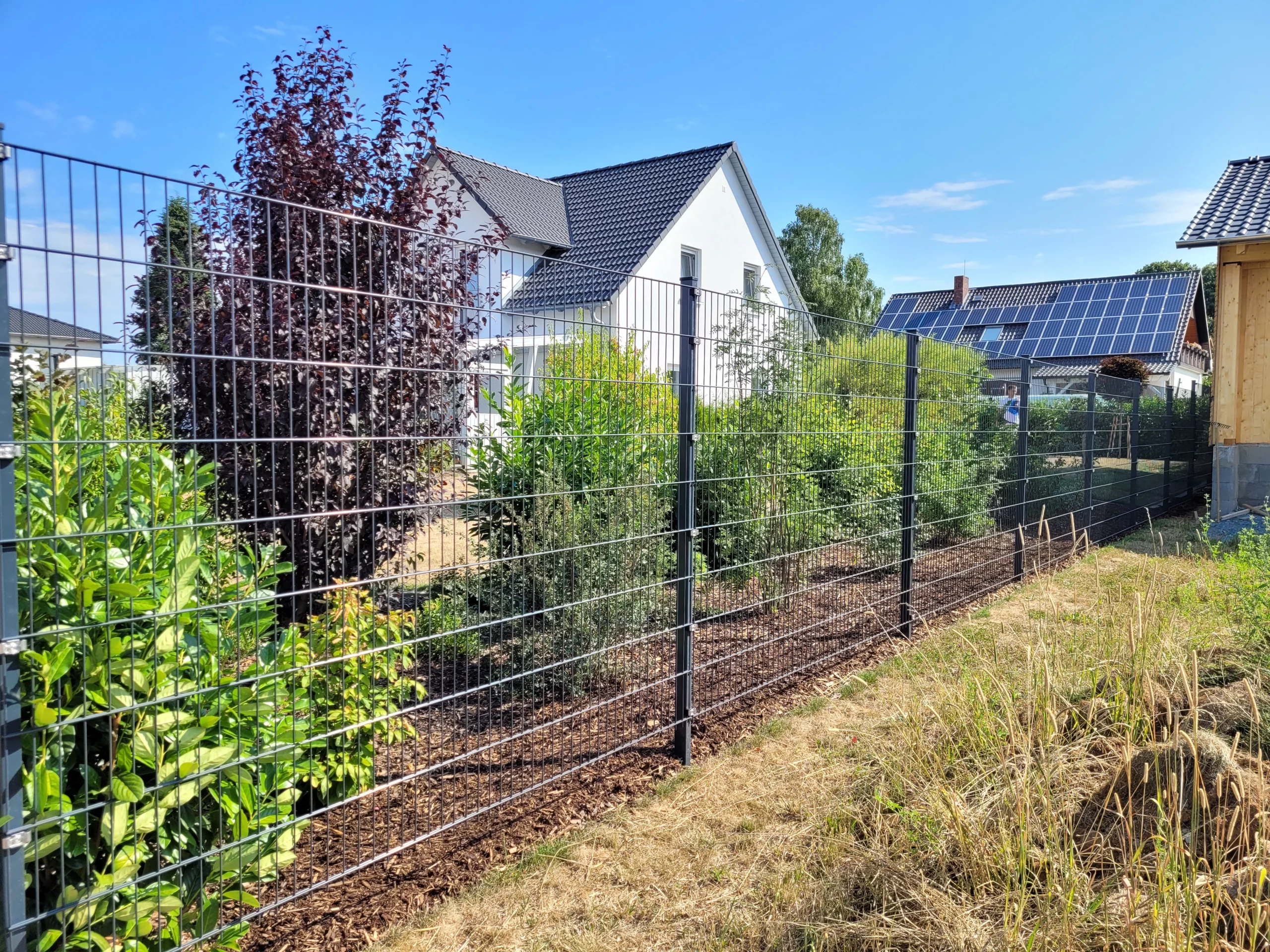 Doppelstabmattenzaun Referenz Kasendorf