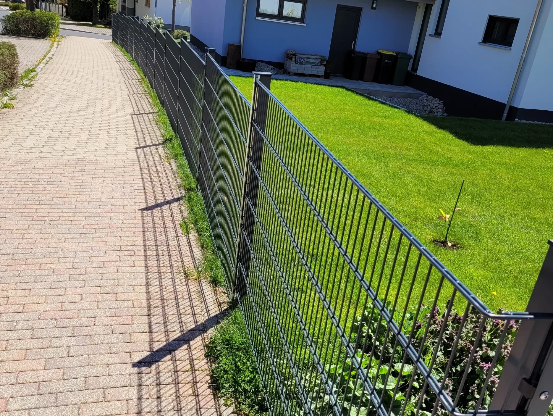 Doppelstabmattenzaun Referenz Münchberg